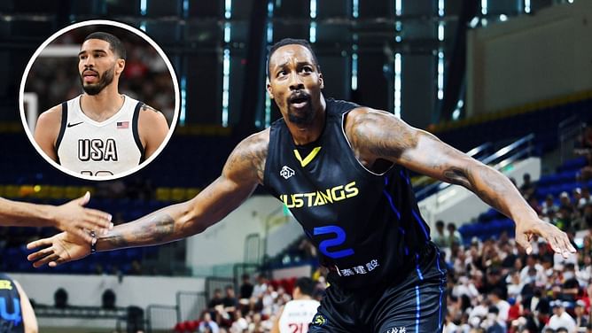 "We could use another champ" - Dwight Howard attempts to recruit Jayson Tatum to new league following Team USA DNP