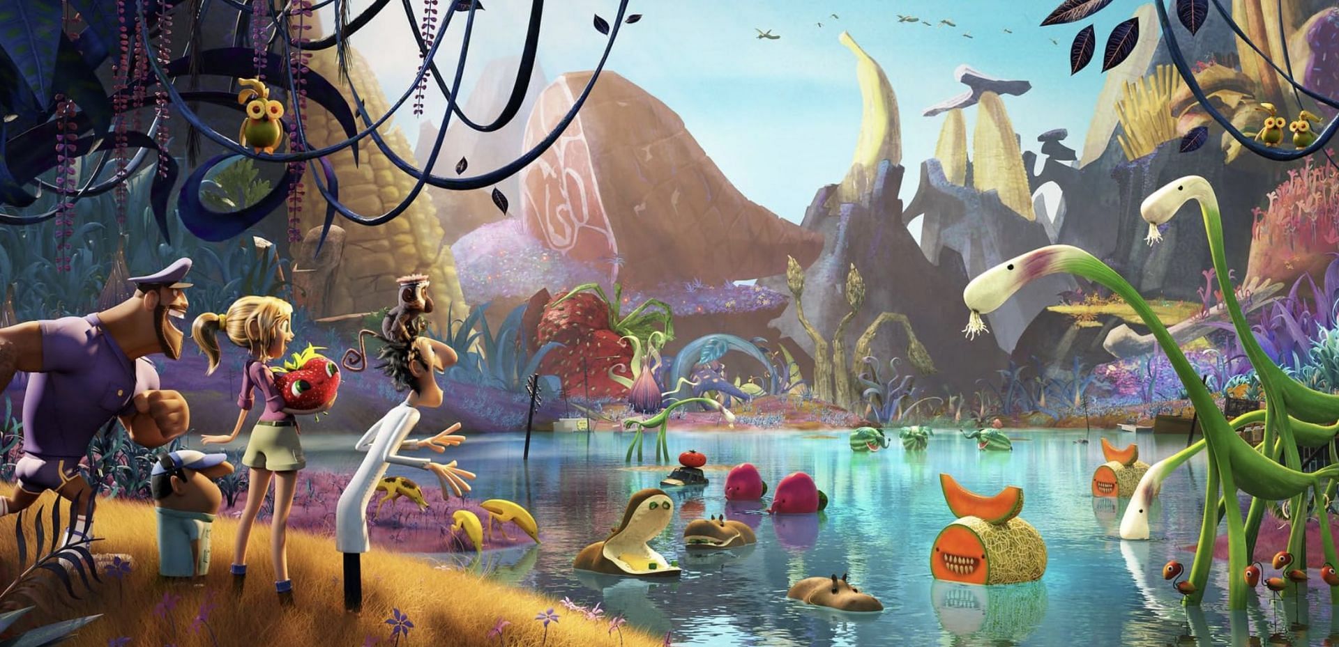 Cloudy with a Chance of Meatballs 2 (Image via Columbia Pictures and Sony Pictures Animation)