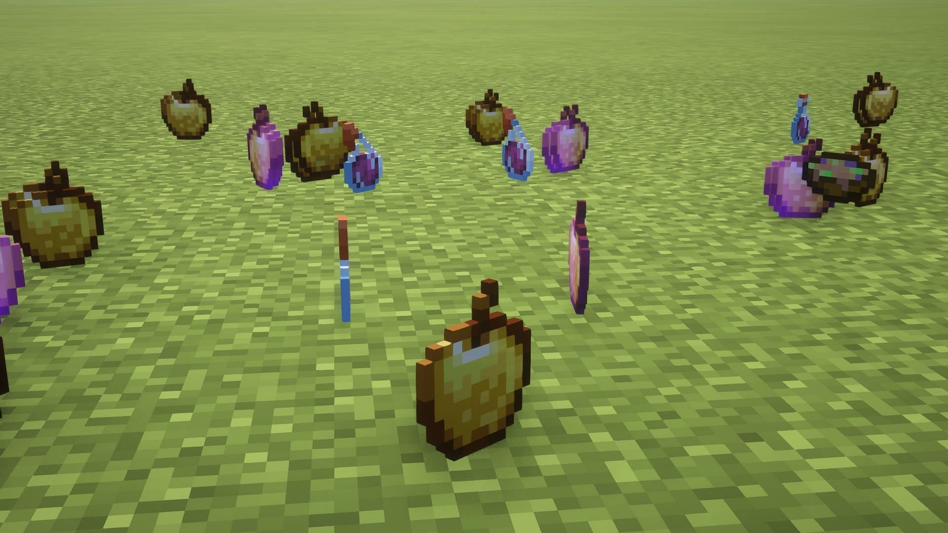 There are many different ways to restore lost hearts (Image via Mojang)