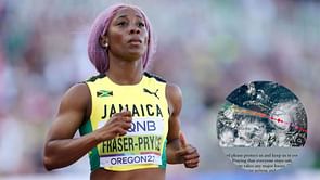 "Lord please protect us": Shelly-Ann Fraser-Pryce seeks divine protection as Hurricane Beryl pandemic strikes Jamaica