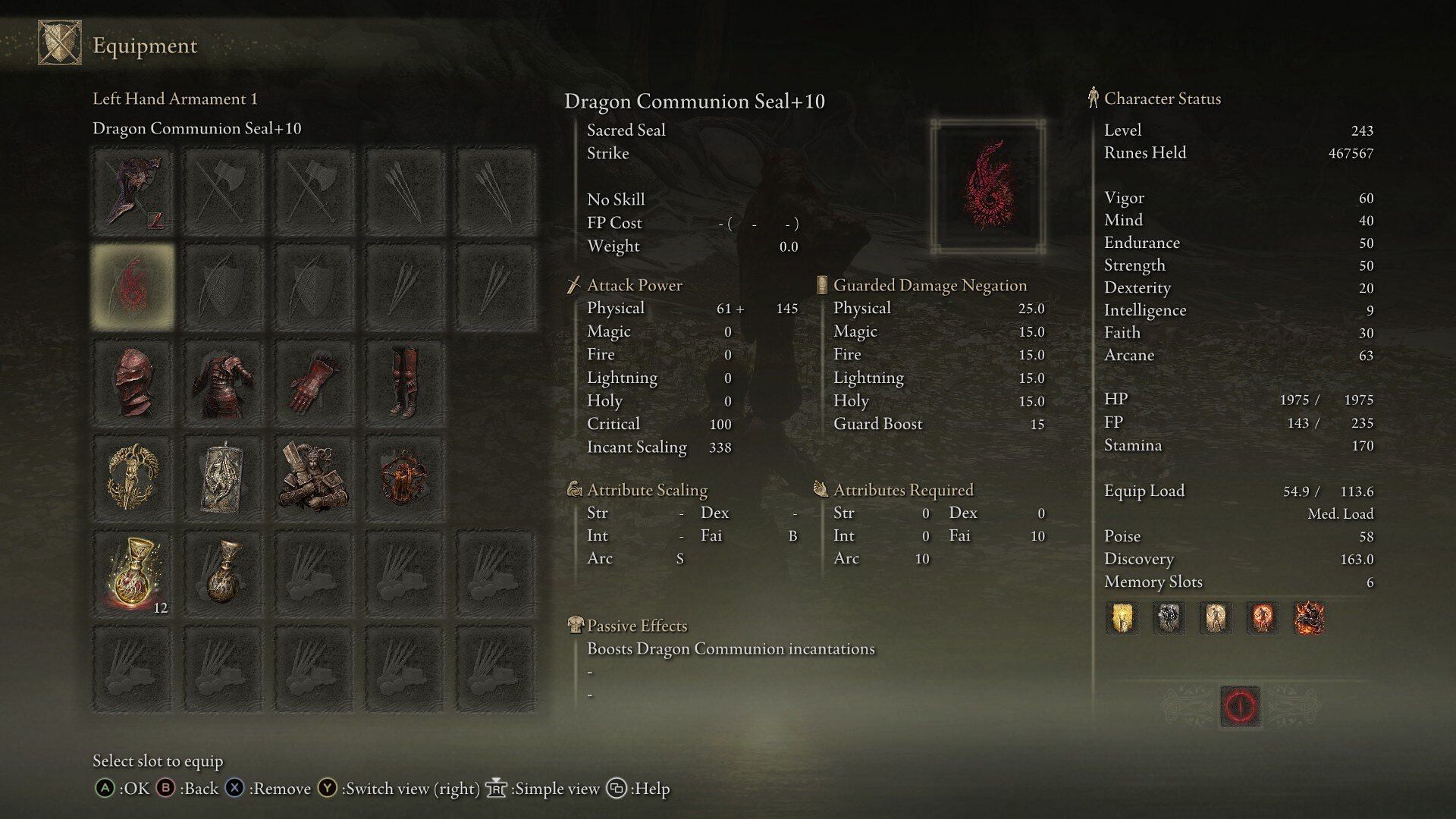 The Dragon Communion Seal is an important part of the Bleed build (Image via FromSoftware)