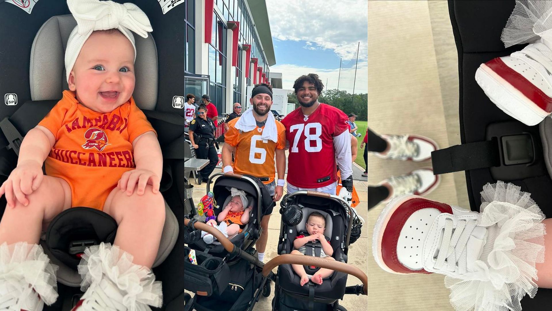 In Photos: Baker Mayfield's Wife Emily Welcomes 'Year 7' For Bucs QB As ...