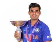 Nishant Sindhu after winning the ICC Under-19 Cricket World Cup 2022 (Image Credits: Nishant Sindhu's Instagram)