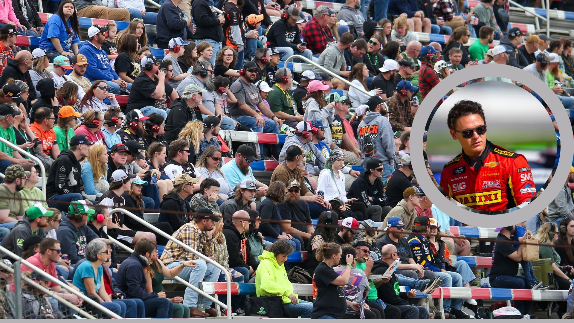Nascar fans, Gray Gaulding