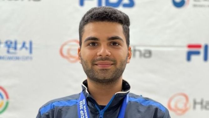 How did Arjun Babuta qualify for the Paris Olympics 2024?