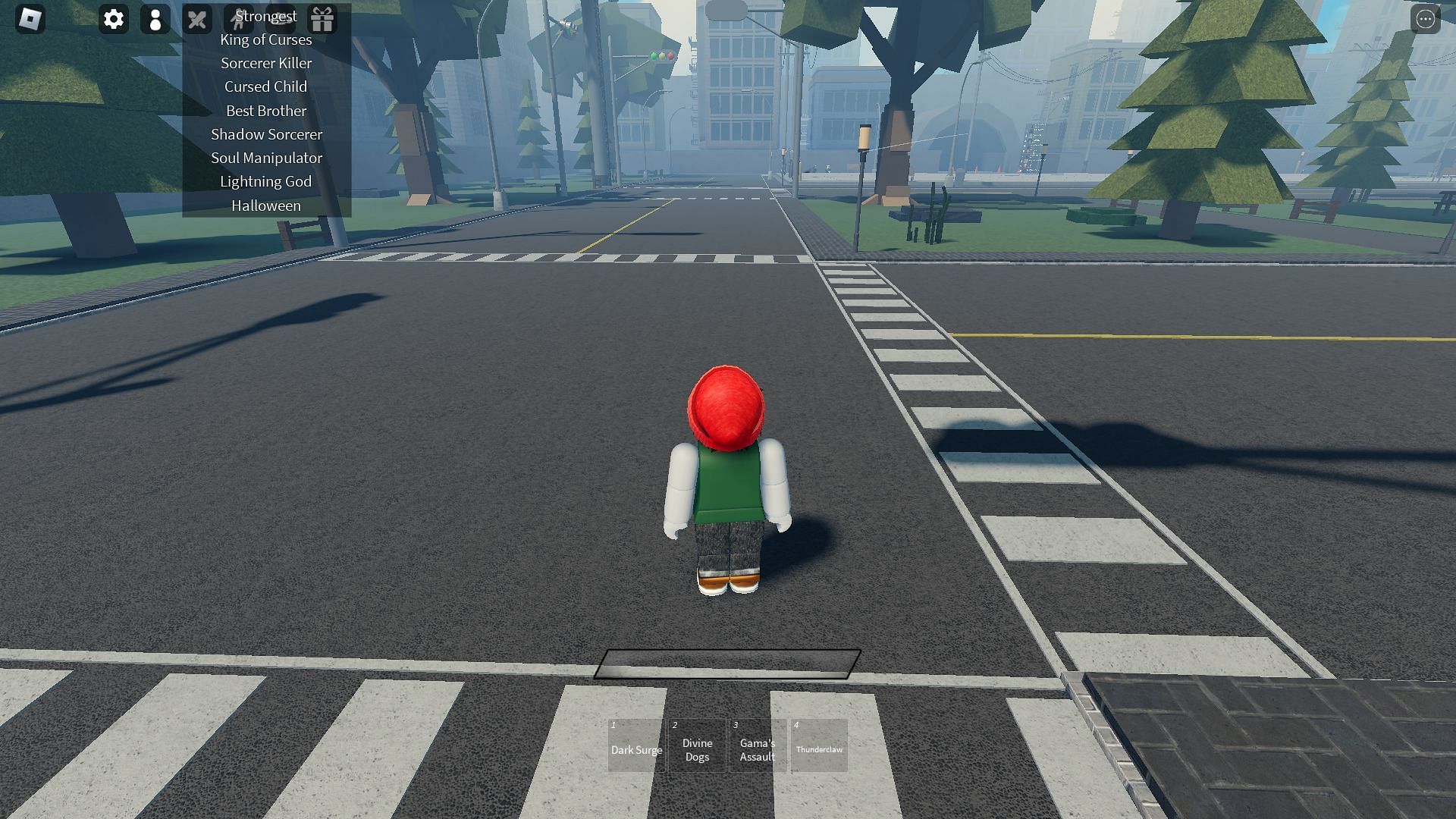 List of playable characters (Image via Roblox)