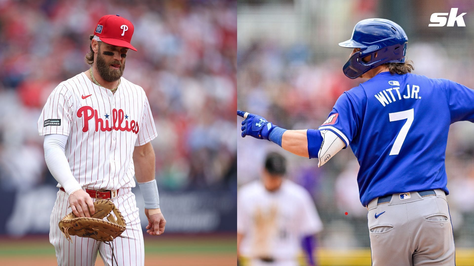 Bryce Harper and Bobby Witt Jr. headline the top MLB DFS picks for July 10