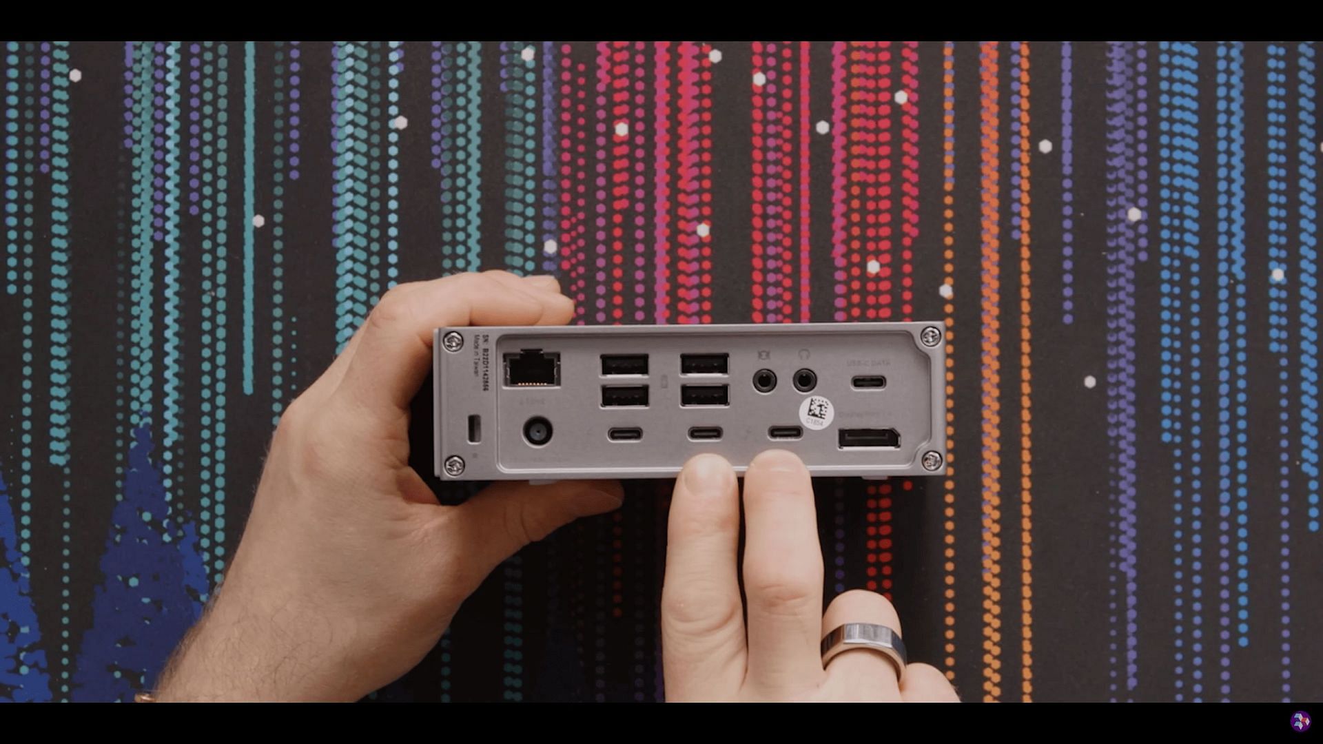 The CalDigit TS4 (Image via @ShortCircuit/YouTube)