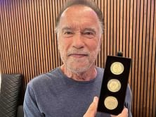 Arnold Schwarzenegger releases limited editorial bronze medallions for $60