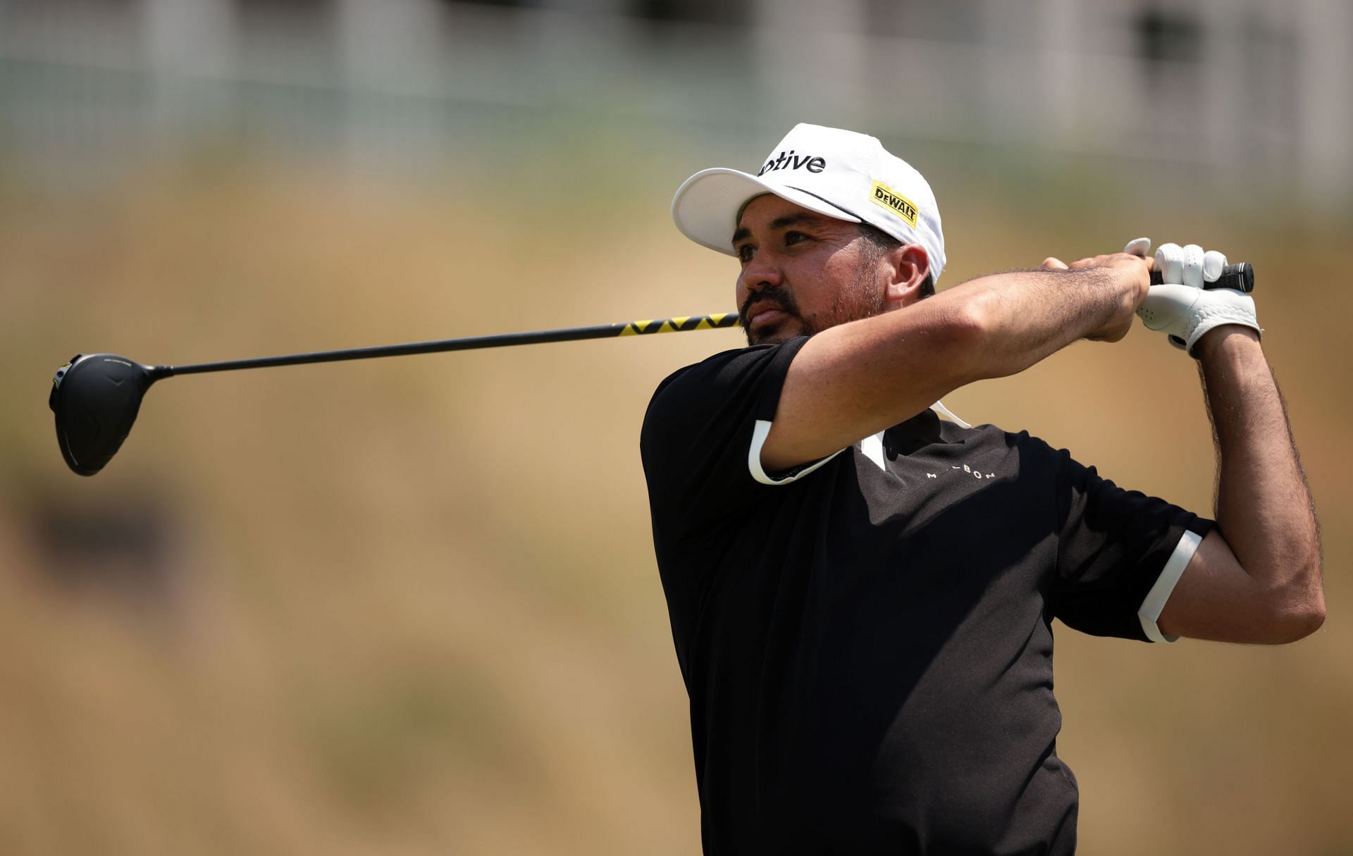 Jason Day during the Travelers Championship - Round One