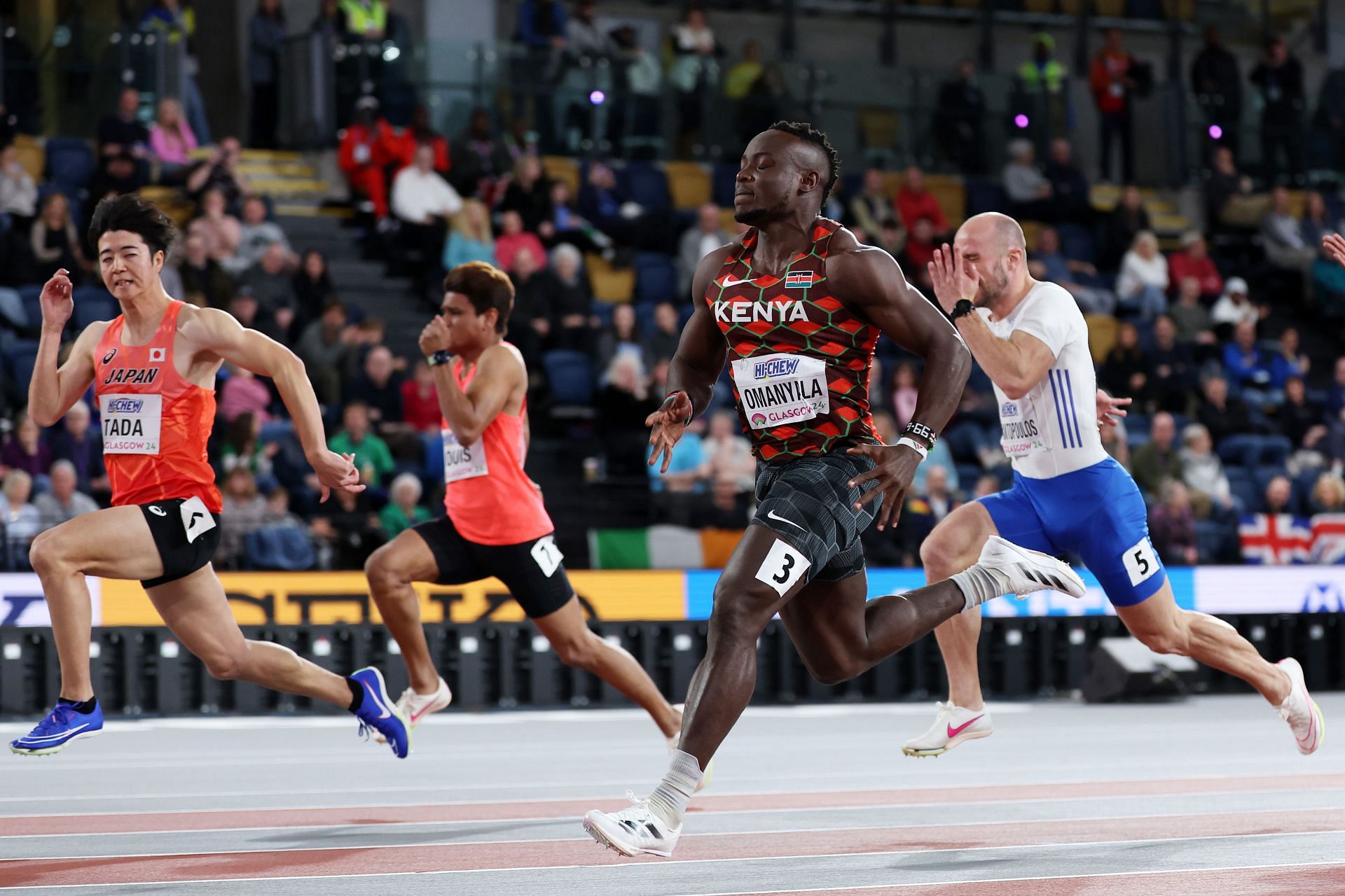 Ferdinand Omanyala, one of the fastest African sprinters [Image Source: Getty]