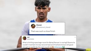 “That was such a close finish” - Fans hail Balraj Panwar as he becomes first Indian rower to qualify for quarter-finals in Olympics