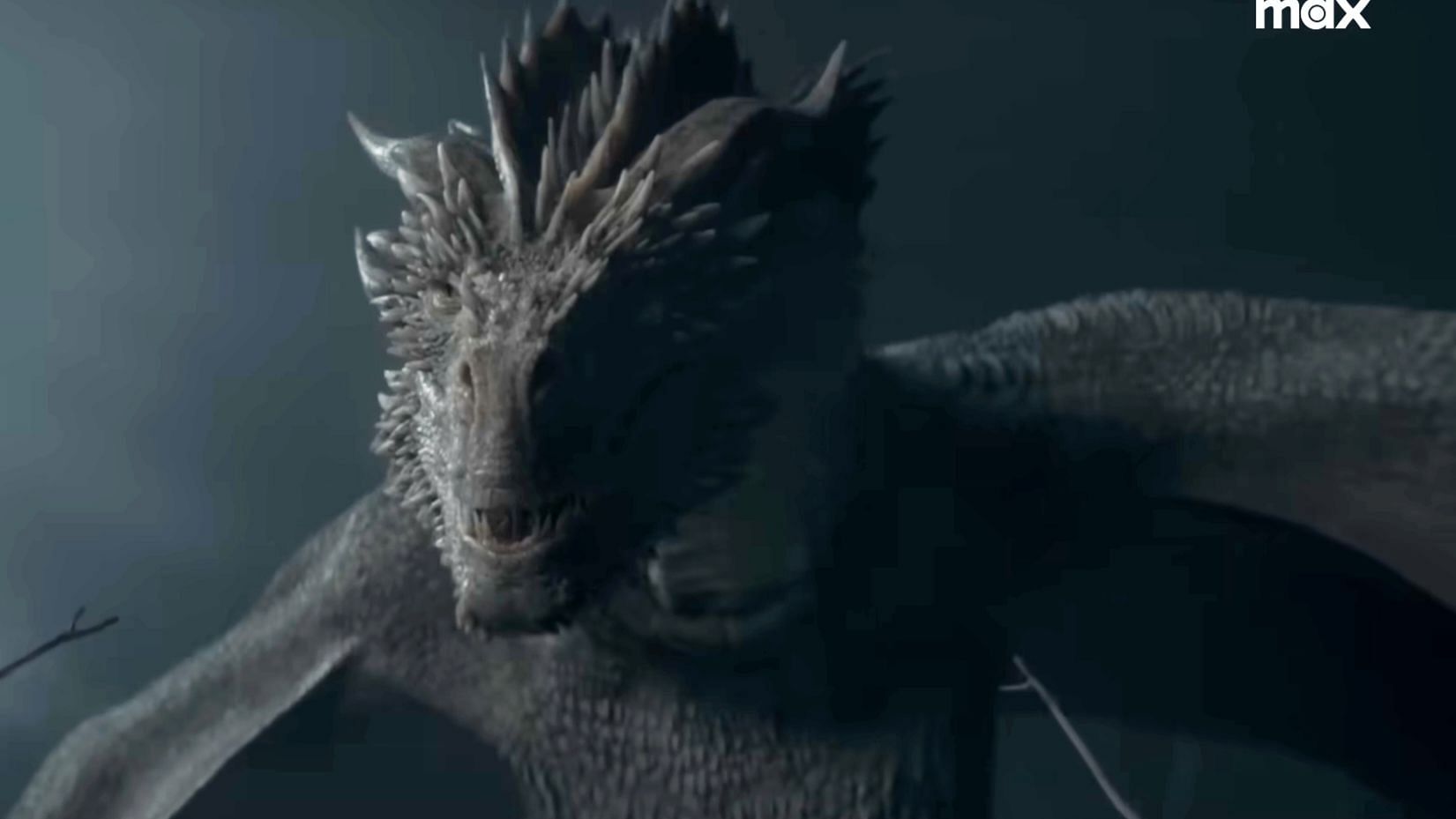 The Targaryen dragon Seasmoke in a still from House of the Dragon season 2 epsiode 6