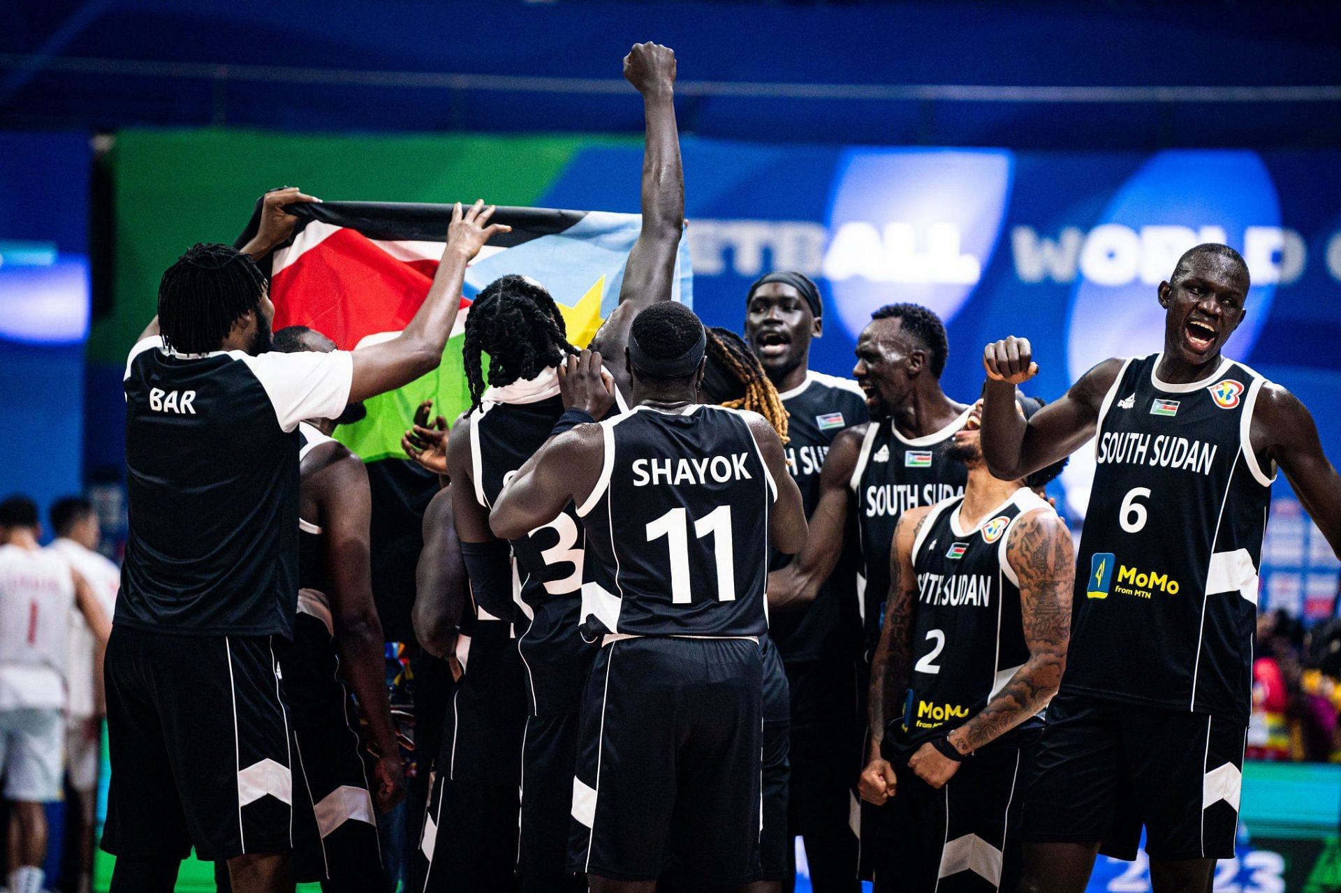 Team South Sudan Men's Basketball 2024 Paris Olympics Full roster