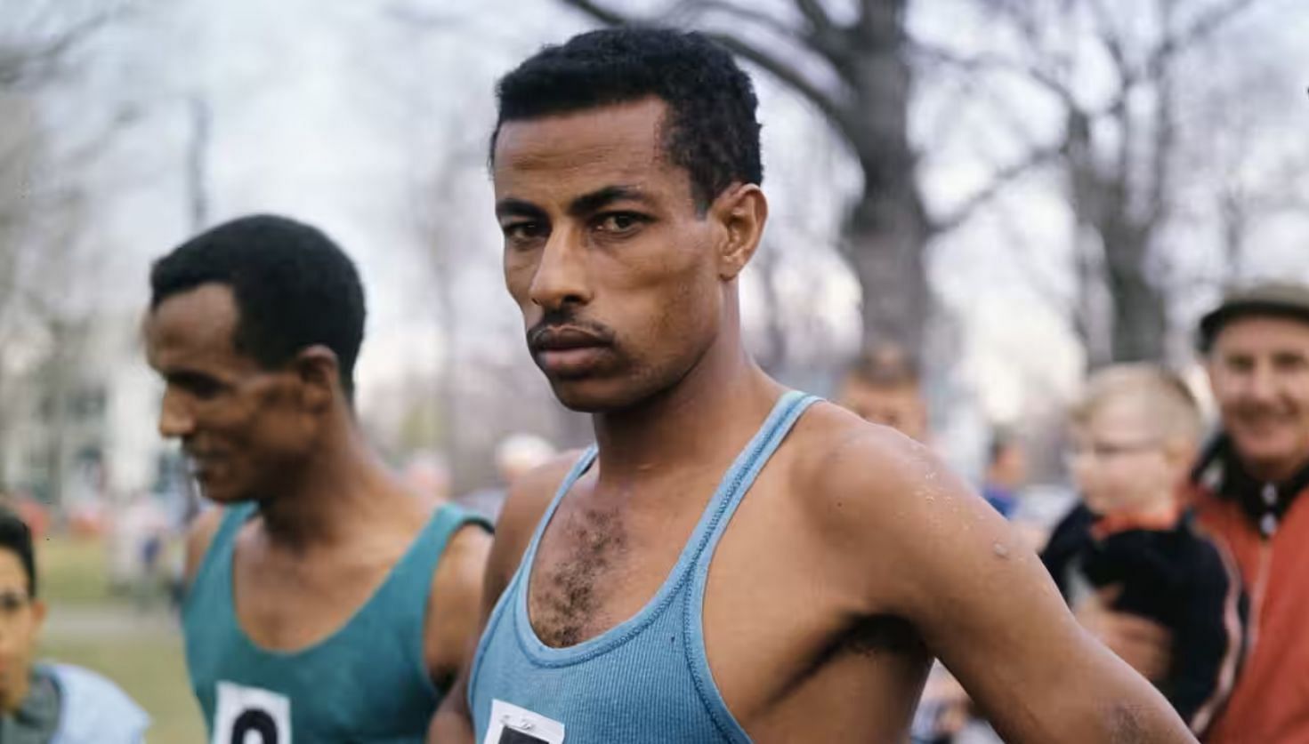 Abebe Bikila, the barefoot wonder [Image Source: Getty &amp; BBC]