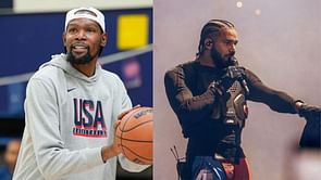 Drake features on pregame list for only 3 of 7 Team USA players, Kevin Durant included