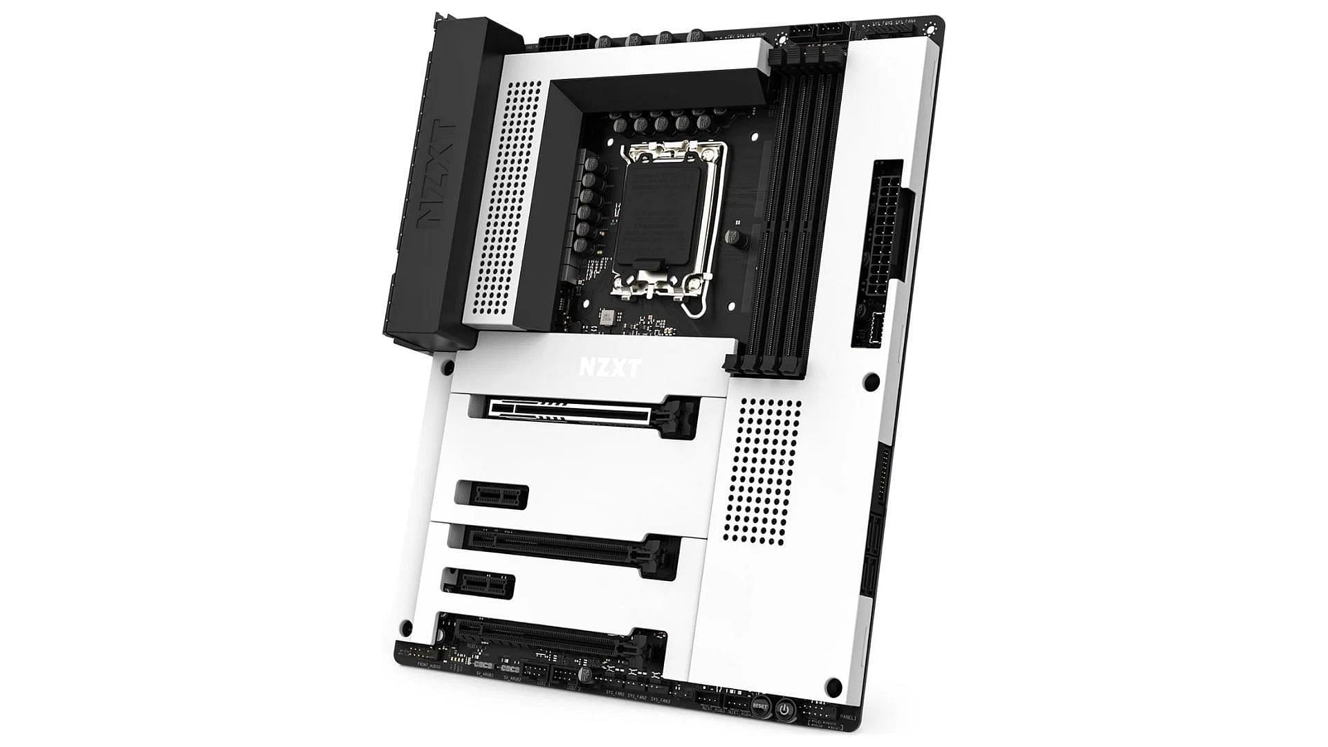 The NZXT N7 Z790 is a minimalist motherboard for the 14600K (Image via Amazon)