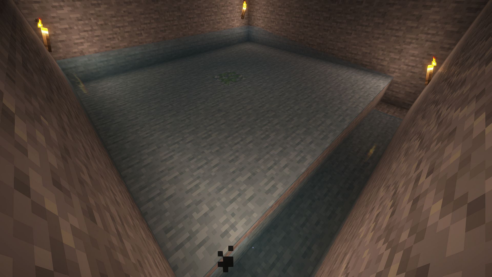 The water placed into the farm (Image via Mojang)