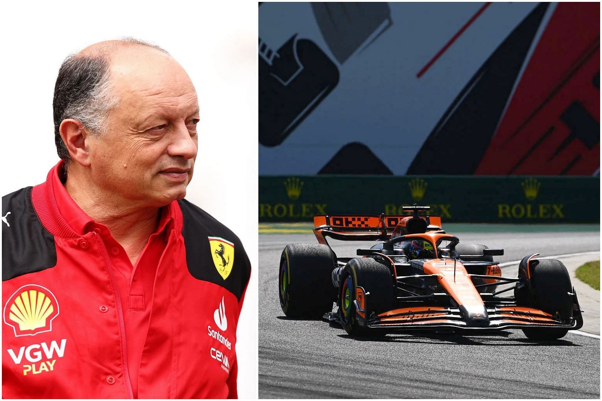 Frederic Vasseur gives his take on McLaren