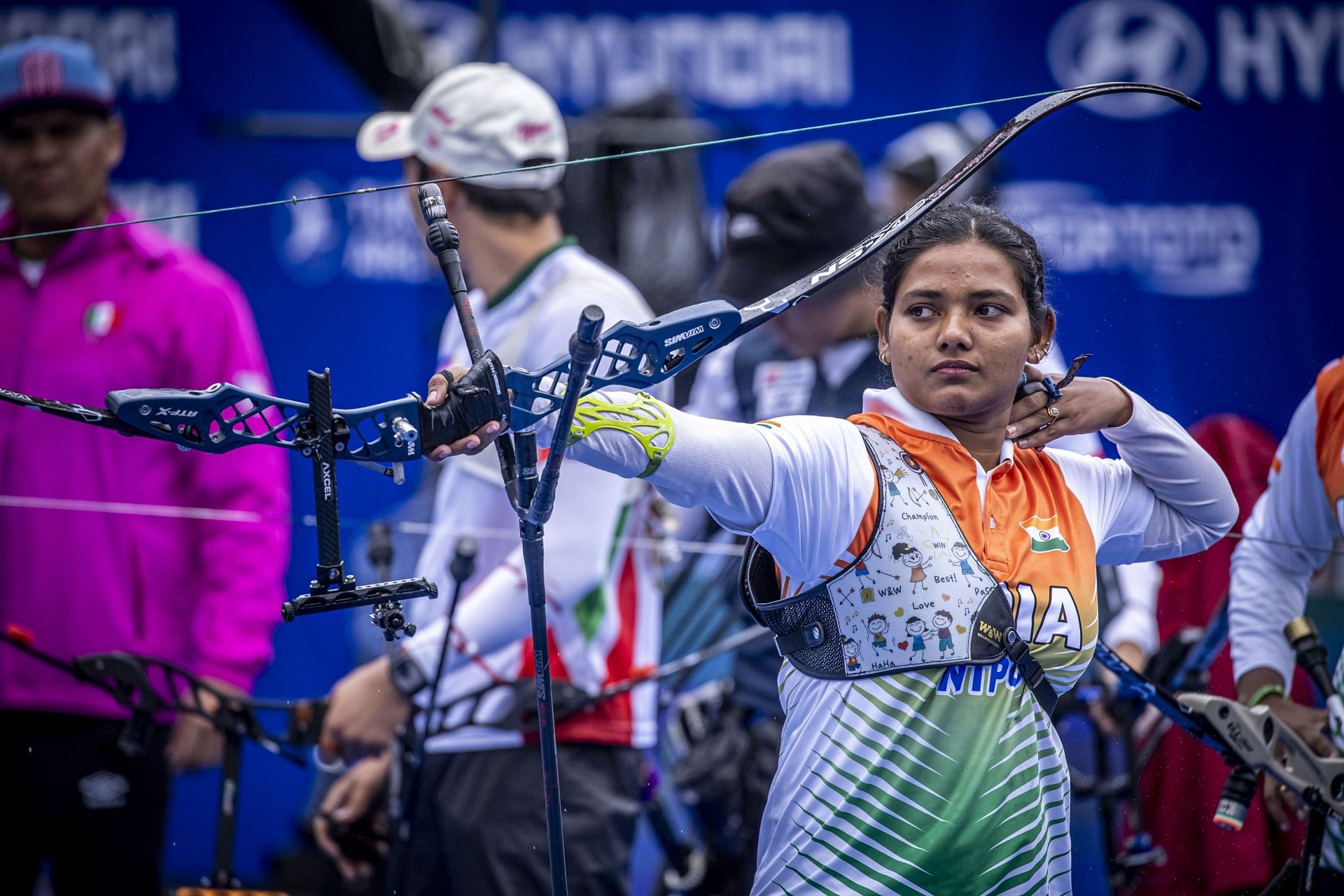 Ankita Bhakat was India&#039;s top-scorer in the ranking round.