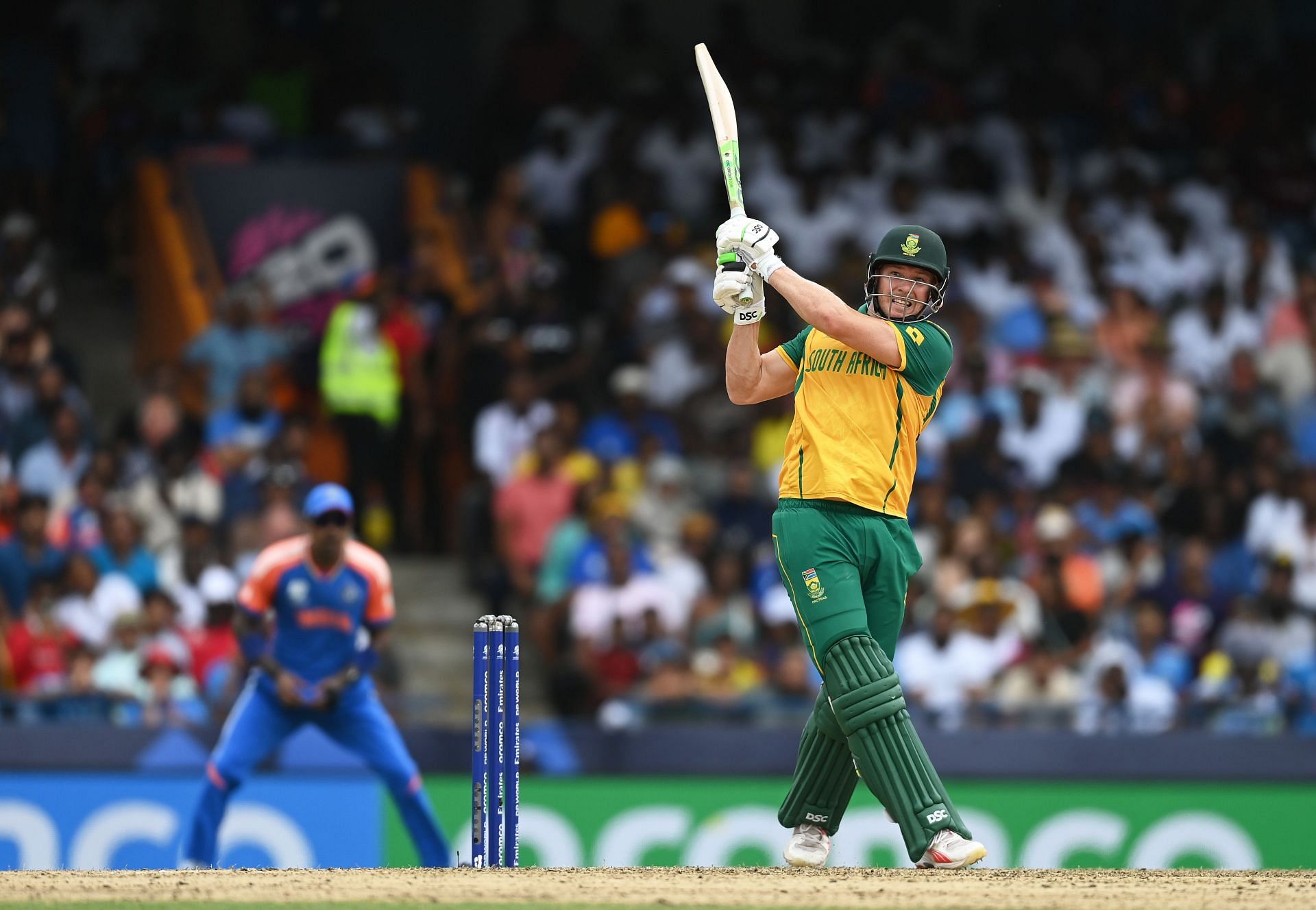 SDavid Miller during the T20 World Cup final.