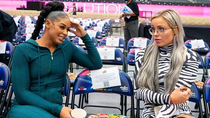 Photos: Liv Morgan, Bianca Belair and other WWE stars attend the premiere of upcoming show
