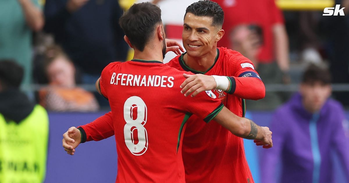 Bruno Fernandes on Cristiano  Ronaldo