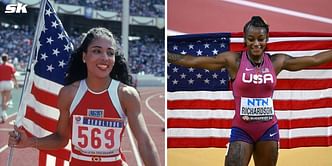 10 fastest Female 100m American athletes of all time ft. Florence Griffith-Joyner, Sha'Carri Richardson