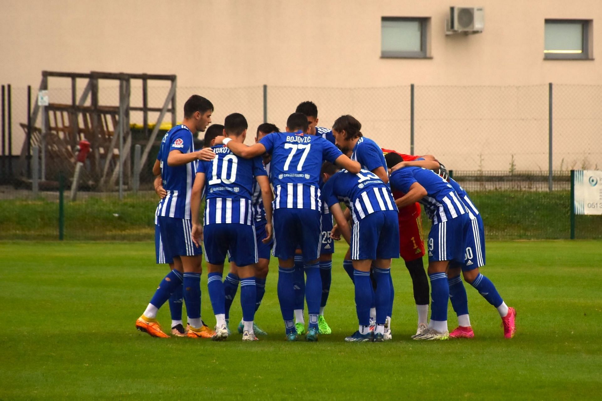 Buducnost were beaten 1-0 in the first leg (PC: FK Buducnost