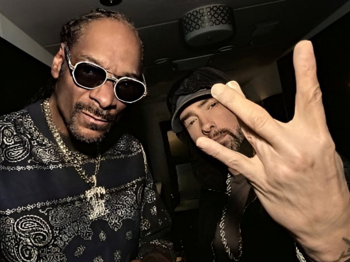 Snoop Dogg and Eminem (Image via YouTube/NXRemix)