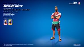 How to get the Summer Drift skin in Fortnite