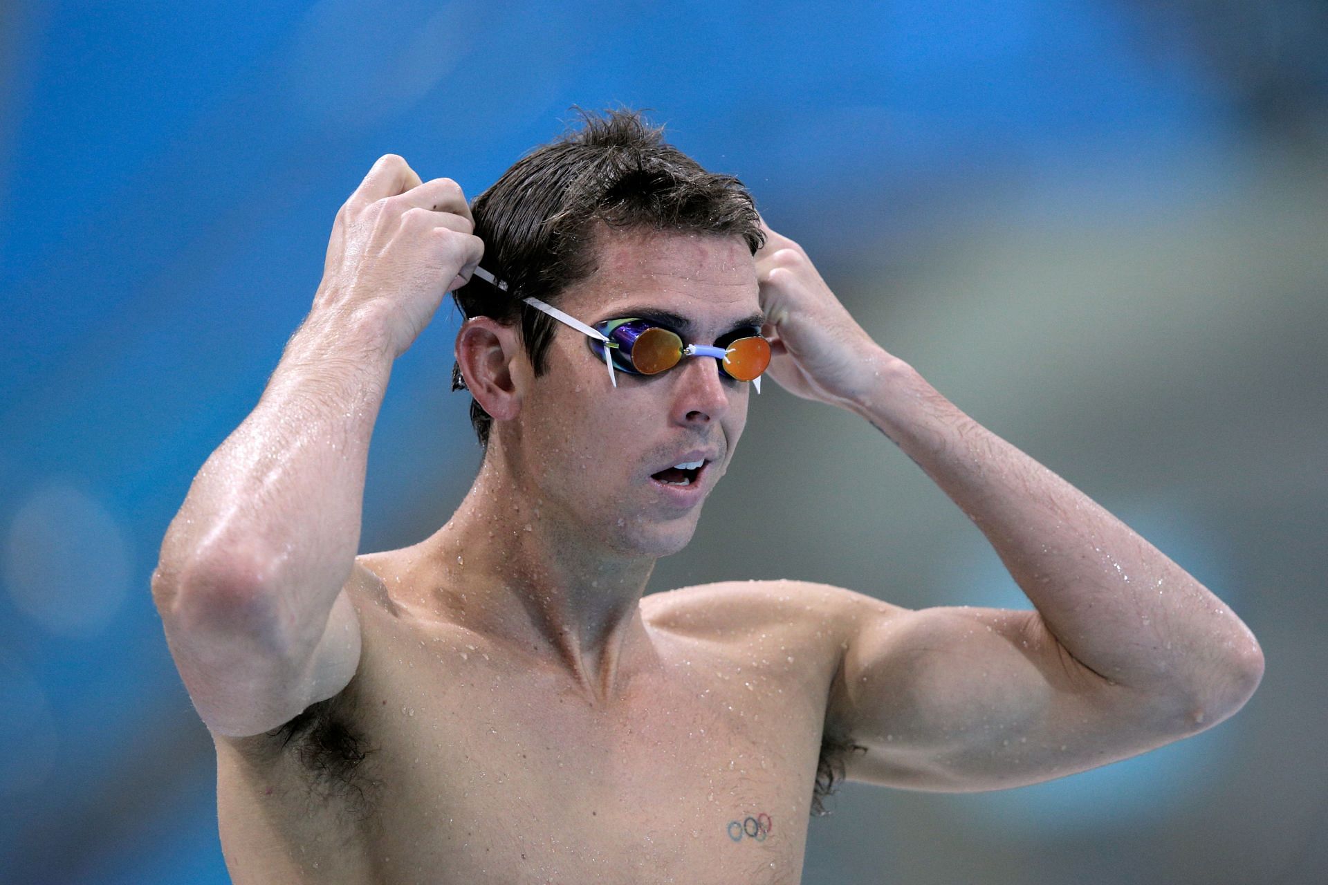 Eamon Sullivan during a training session at the London Olympics 2012 [Image Source: Getty]