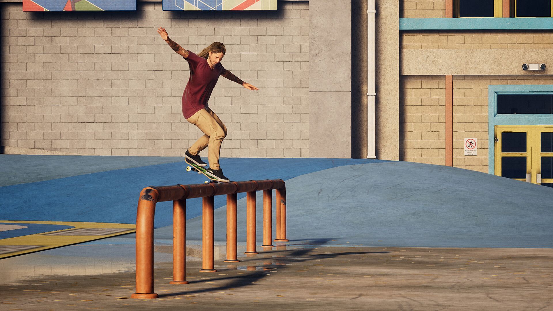 The Tony Hawk&#039;s Pro Skater 1+2 remakes are the best way to experience the skating series (Image via Activision)