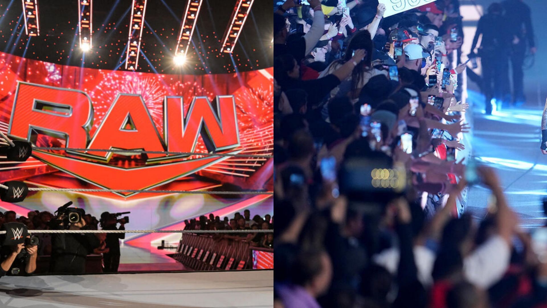 The star was back on WWE RAW this week (Credit:WWE)