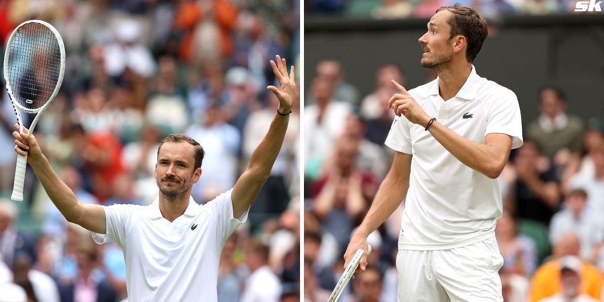 Daniil Medvedev at Wimbledon (Source: GETTY)