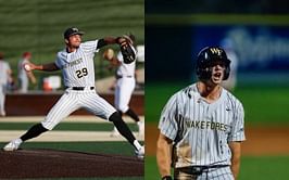 Wake Forest players drafted on Day 1 of the 2024 MLB Draft ft. Chase Burns