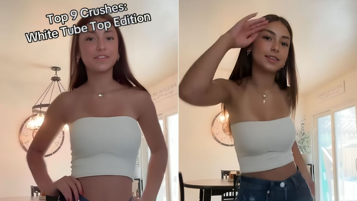 Who is the White Tube Top girl on TikTok and why is she famous? Viral meme trend explained