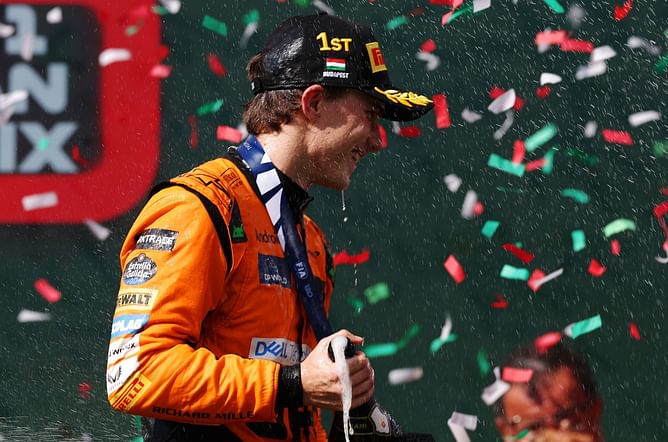 6 F1 drivers ft. Oscar Piastri who won their first career race at the Hungarian GP