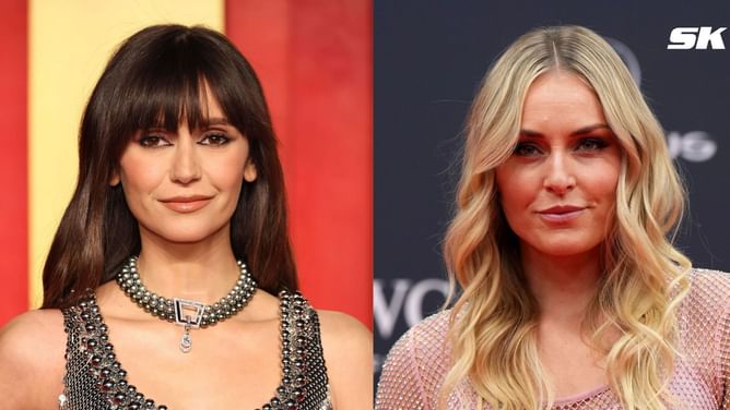 Nina Dobrev shares common ground with Lindsey Vonn as they recover from a knee injury