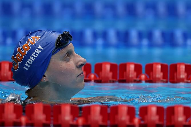 "I hope to see her surpass that" - Dara Torres rooting for Katie Ledecky to become the most decorated female American swimmer at Paris Olympics 2024