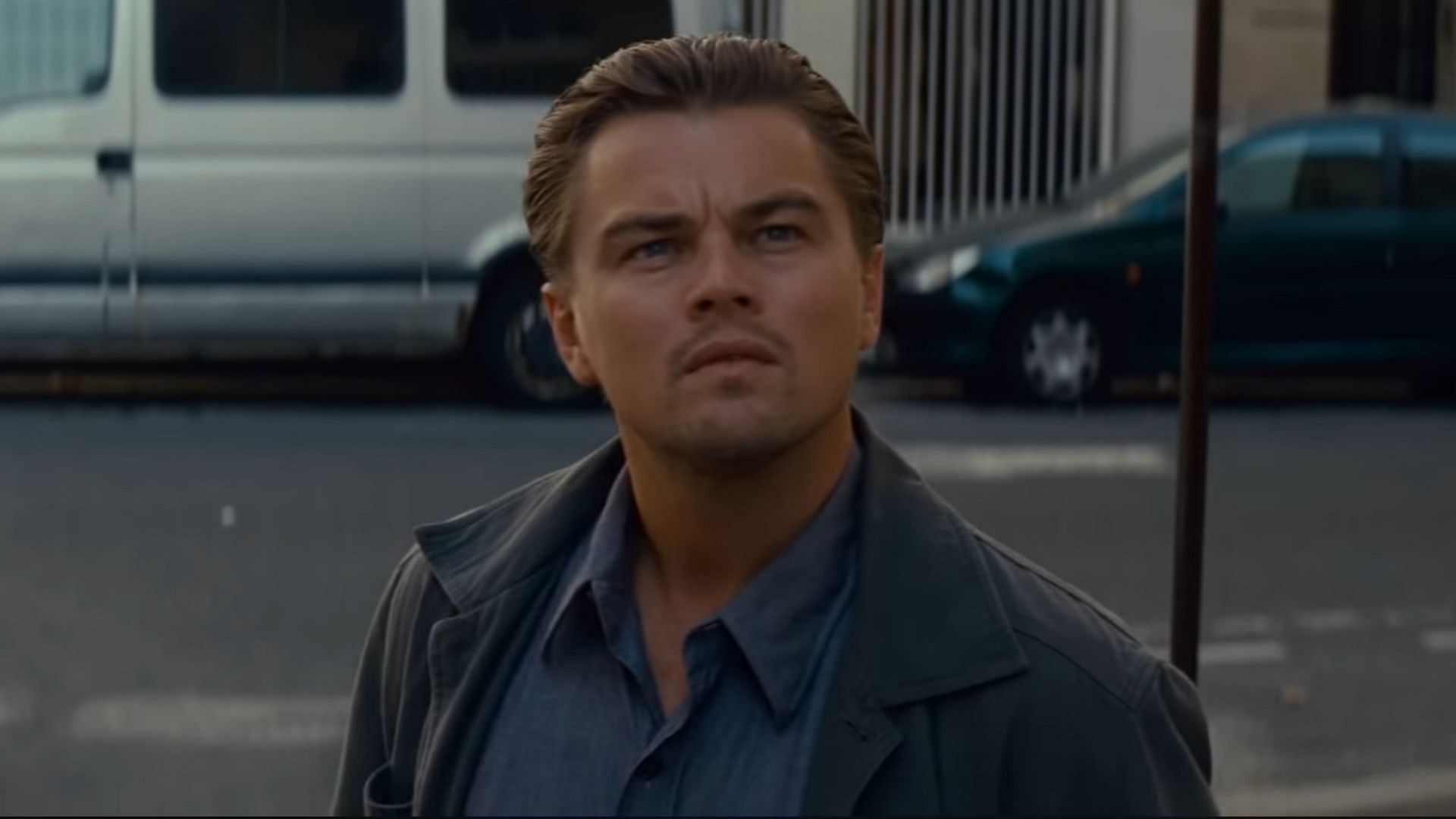 Leonardo DiCaprio in &quot;Inception&quot; (Image via YouTube/Warner Bros.)