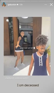 Dwyane Wade's wife Gabrielle Union and daughter Kaavia's hilarious moment involving Kendrick Lamar's "Not Like Us"