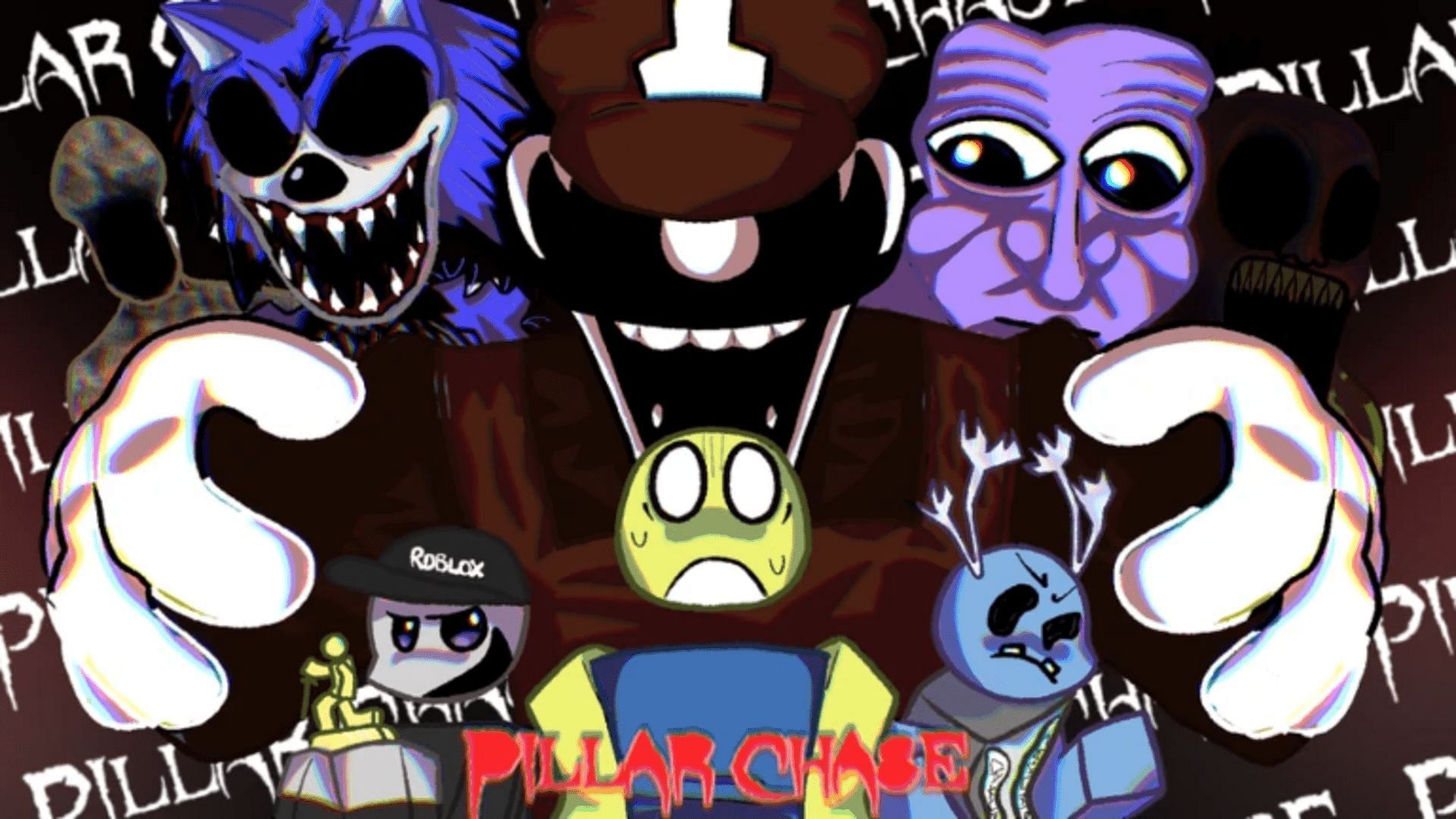 Official cover for Pillar Chase 2 (Image via Roblox)