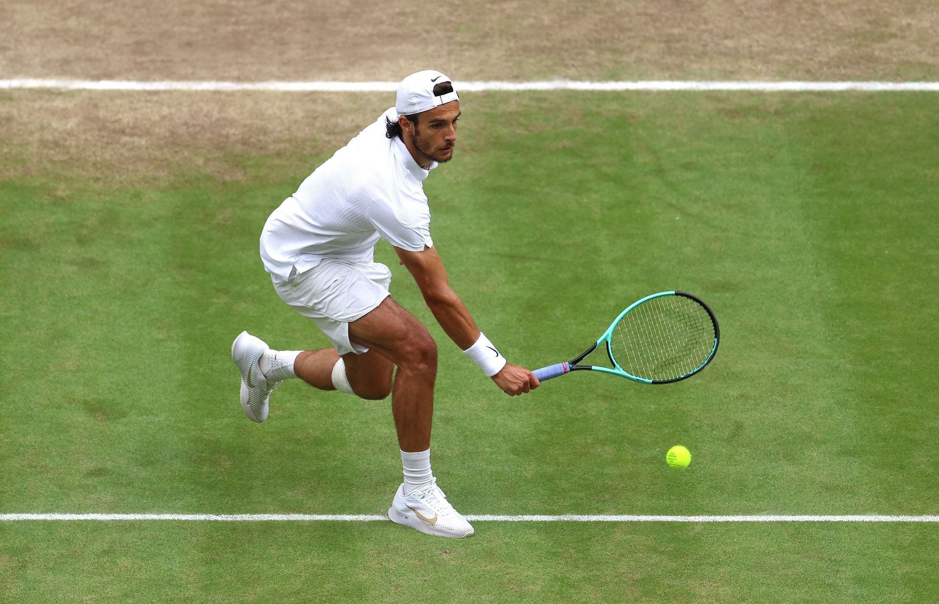 Lorenzo Musetti at Wimbledon 2024. (Photo: Getty)