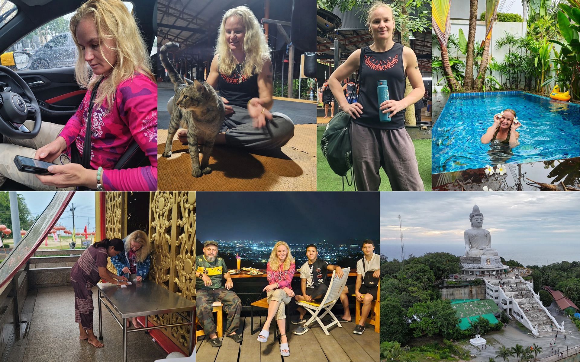 Shevchenko's Instagram pictures from Thailand