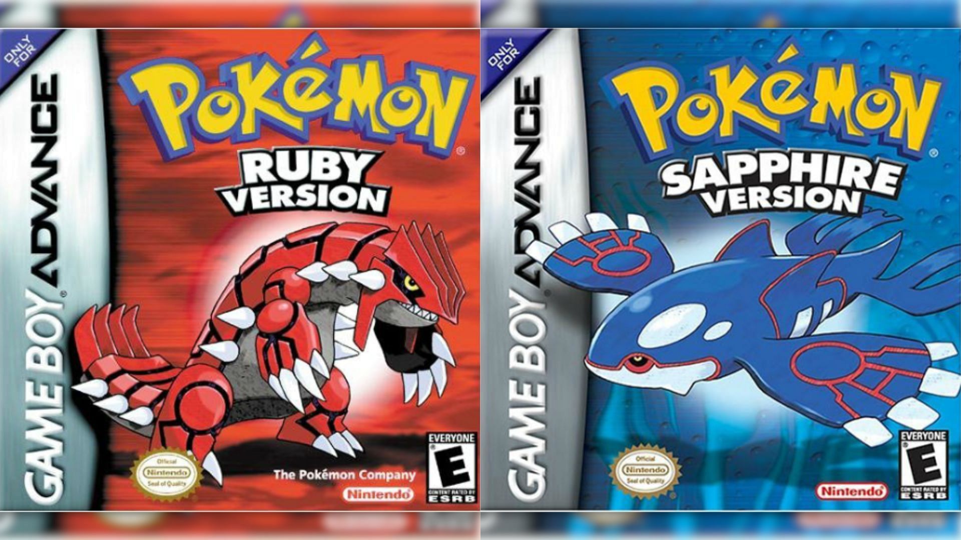 Pokemon Ruby &amp; Sapphire initially had different names, according to a recent report