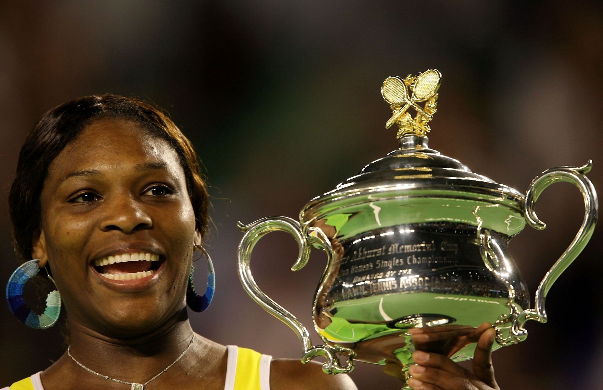 Serena Williams at Australian Open 2007 - Day 13 - Source: Getty