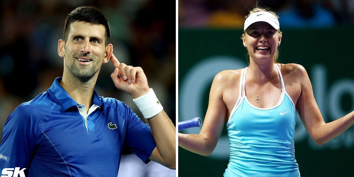 Novak Djokovic &amp; Maria Sharapova reunite in Montenegro (Source: Getty)