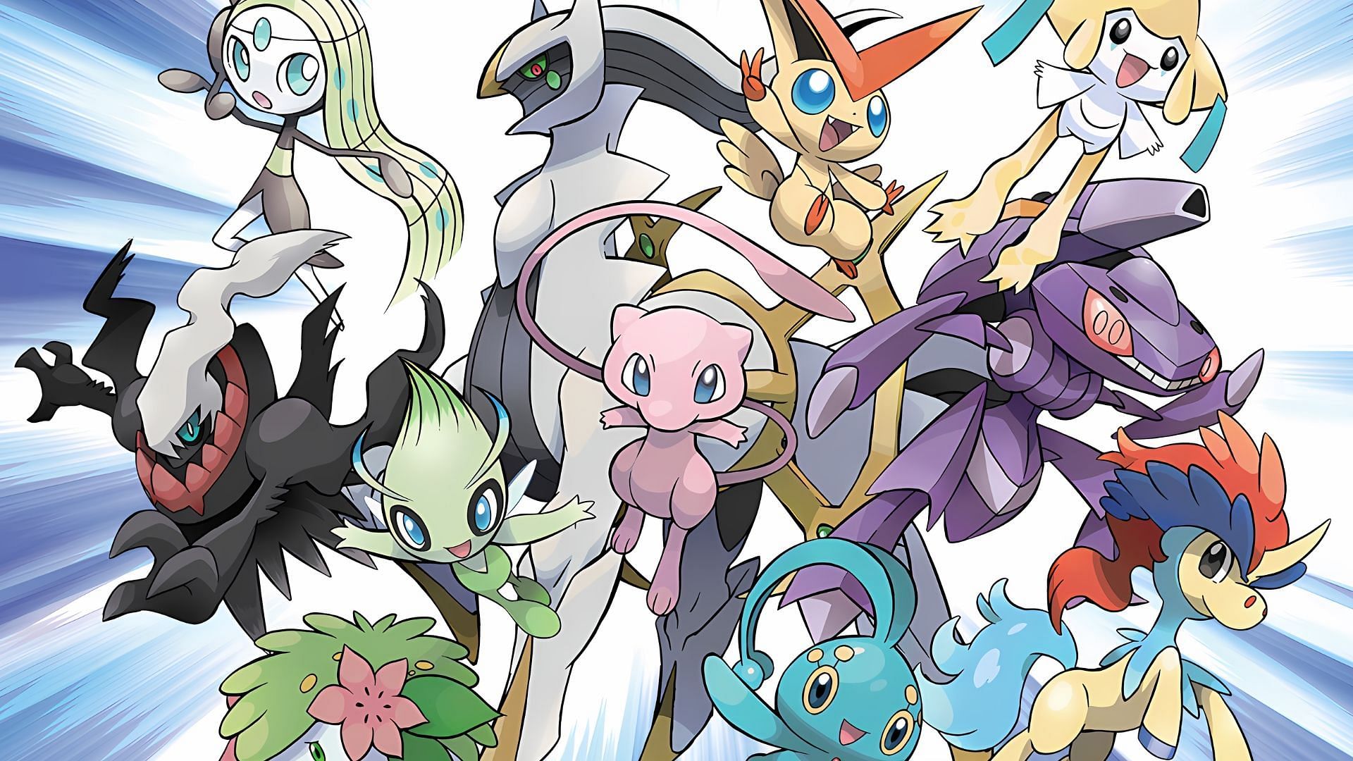 Each Mythical Pokemon