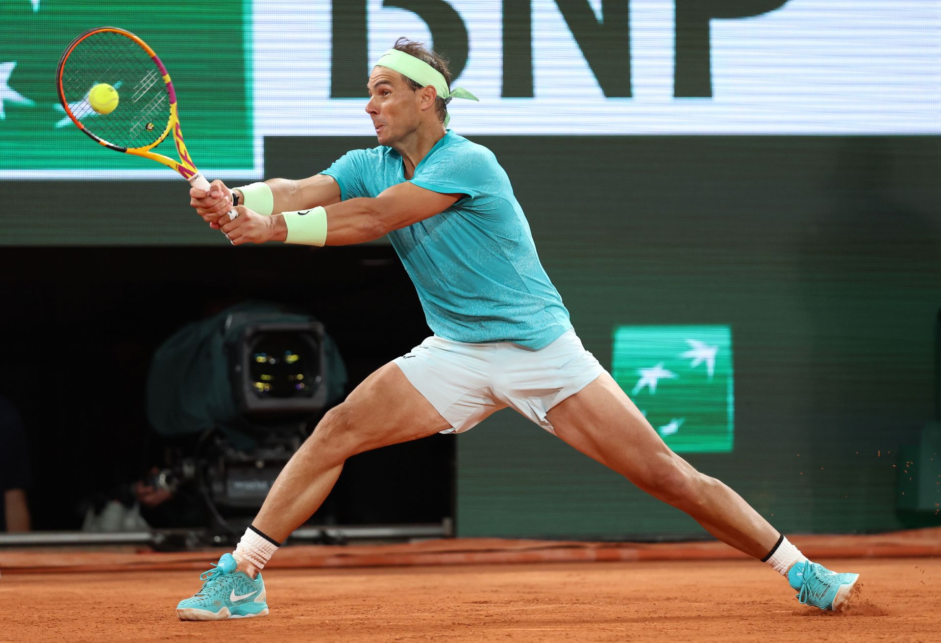 Rafael Nadal at the 2024 French Open